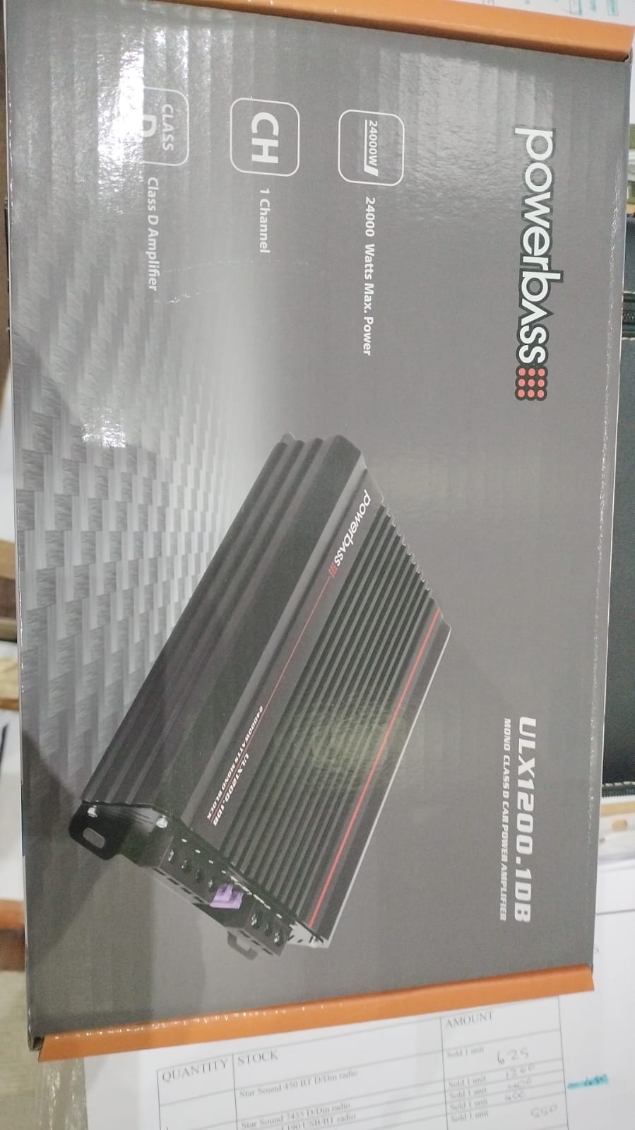 Powerbass 1 Channel Amplifier